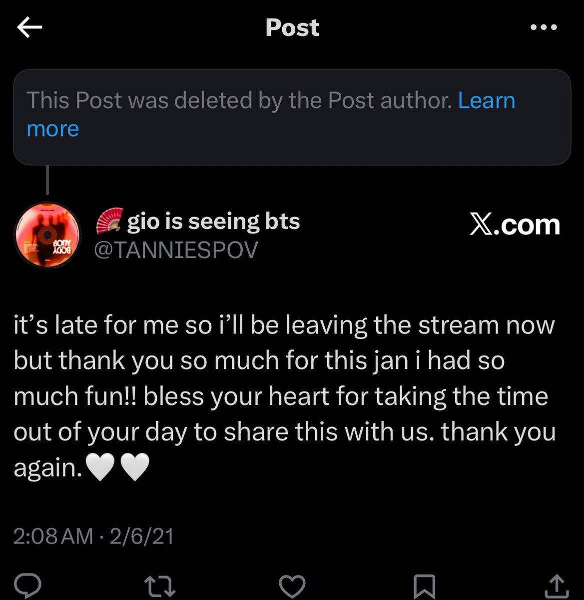 gio is seeing bts tweet media