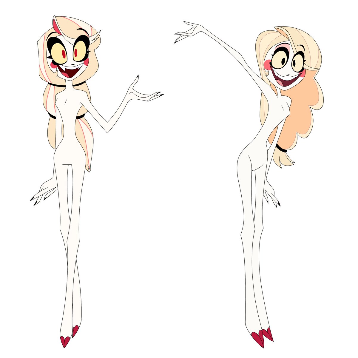VivBasesTweets's tweet photo. Alongside those, I also made these little outfit designers! Because I notice fans love making the characters new clothes! 

#HazbinHotel #HazbinHotelBase https://t.co/RiKndq7OAJ