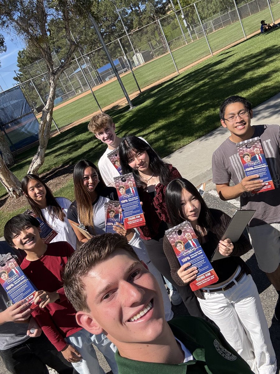 YoungKimCA's tweet photo. Team Young had a great start to the weekend hitting doors and speaking with voters across #CA40! Reach out to info@youngkimforcongress.com to join #TeamYoung! https://t.co/nVRzY4D0hk