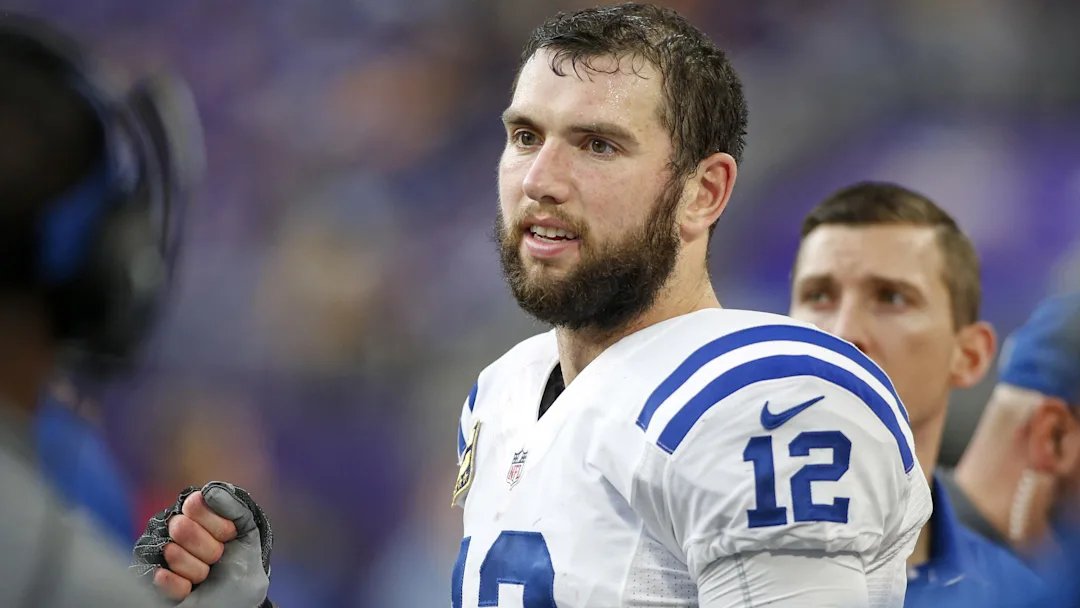 ColtsOn_SI's tweet photo. Andrew Luck Pushes Back on Shocking Retirement Claim | via @shnackerman 

READ: https://t.co/THUhmgqEWx https://t.co/Dsx3RfsjDr