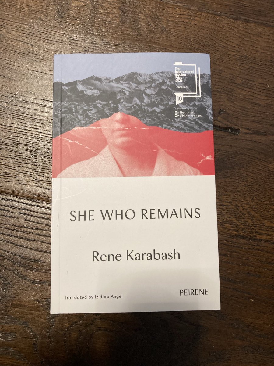 fionamsharp's tweet photo. Finished. Great writing. @TheBookerPrizes #SheWhoRemains #ReneKarabash https://t.co/p7MdI2e97Q