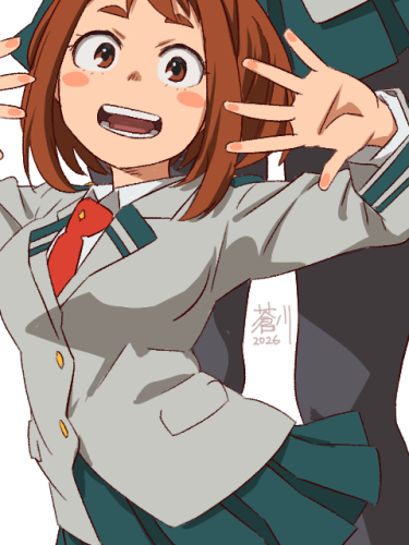 お茶子はタイツ #ヒロアカ 