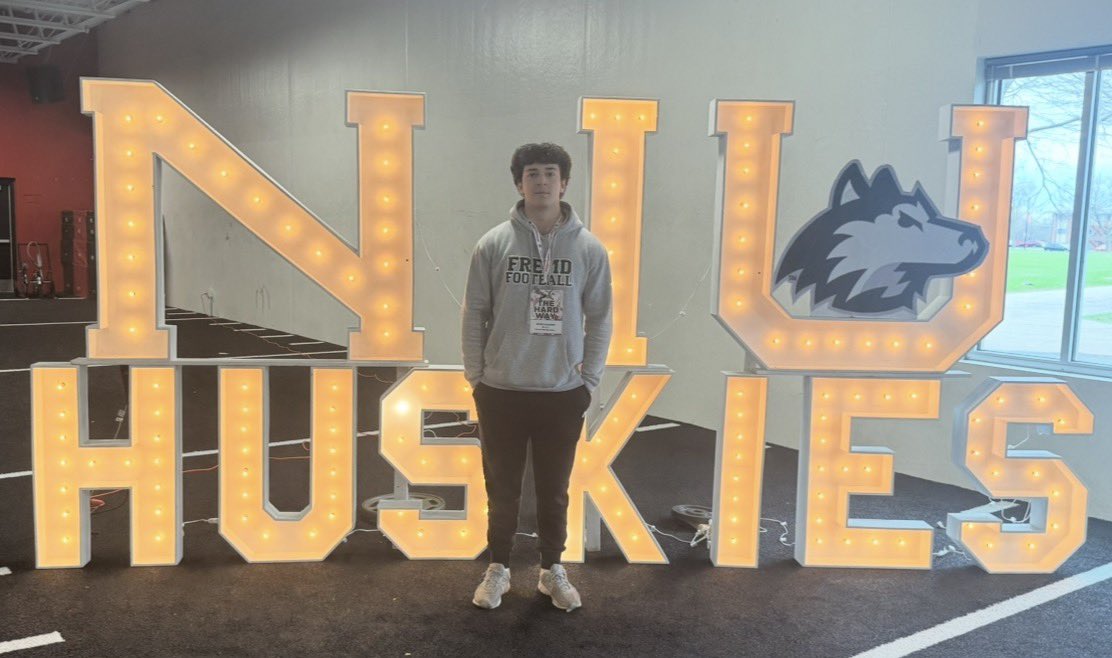 GeorgeKalkounos's tweet photo. Had an amazing time today at @NIU_Football really enjoyed the energy during practice and learning about the program. Thank you @CoachAWang and @West4theWin for the hospitality. Looking forward to being back soon!
@Fremd_Football @99Prblems @EliasKarras @ProzpectsFB @NexGenbyApex @PrepRedzoneIL @sixstarfootball @ubring @EDGYTIM @LemmingReport @AllenTrieu @CoachChris_Roll