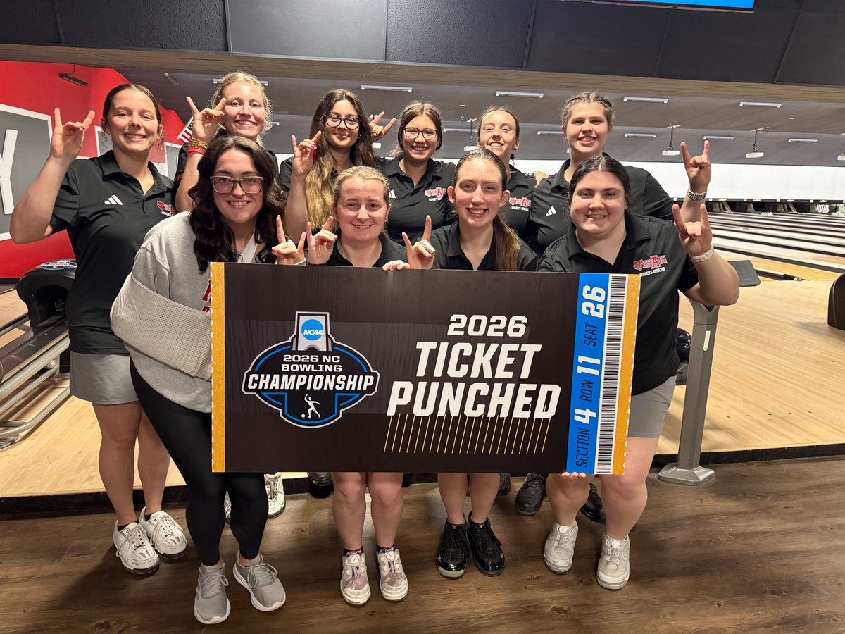 AStateBowling's tweet photo. 🎟️➡️ Cleveland — let’s roll. #WolvesUp https://t.co/UOGP1cGqj4