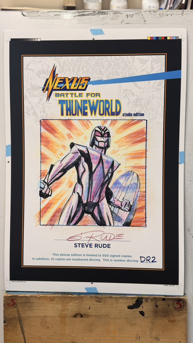 steverudeart's tweet image. Gnosis from Nexus
#Nexusthecomic #Comicartist #Indiecomic