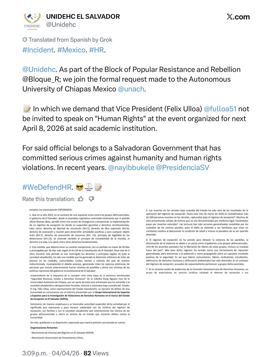 Voice of Mexico tweet media