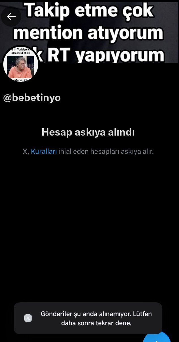 bebet🦅 Takip etme çok mention atıyorum çok RT y tweet media