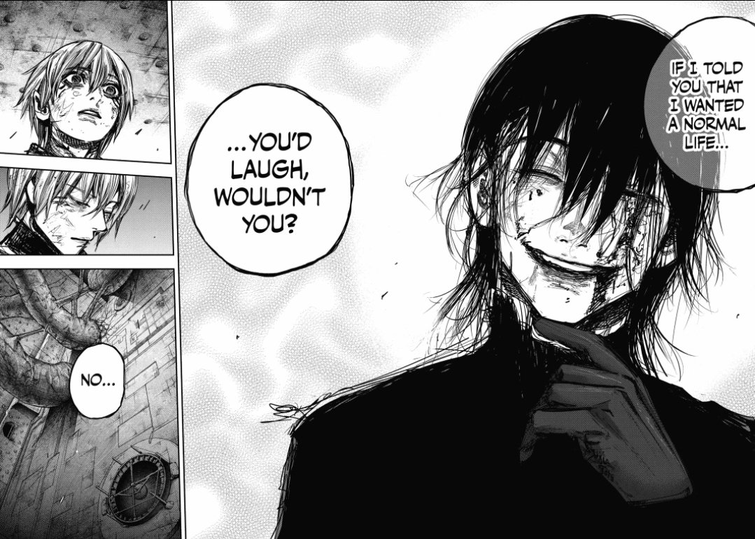 hay mangas que te pueden cambiar la vida y luego esta tokyo ghoul