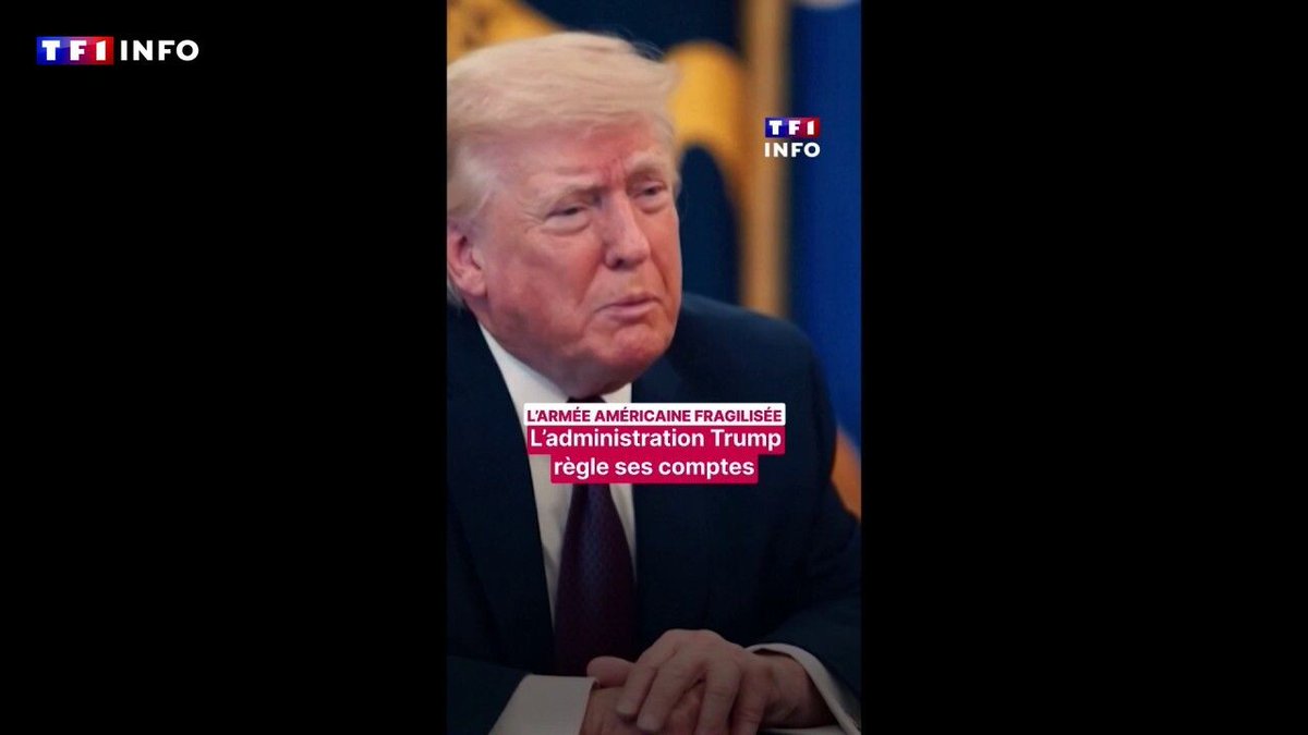 LCI's tweet image. L'armée américaine fragilisée, l'administration Trump règle ses comptes
➡️ l.tf1info.fr/66r