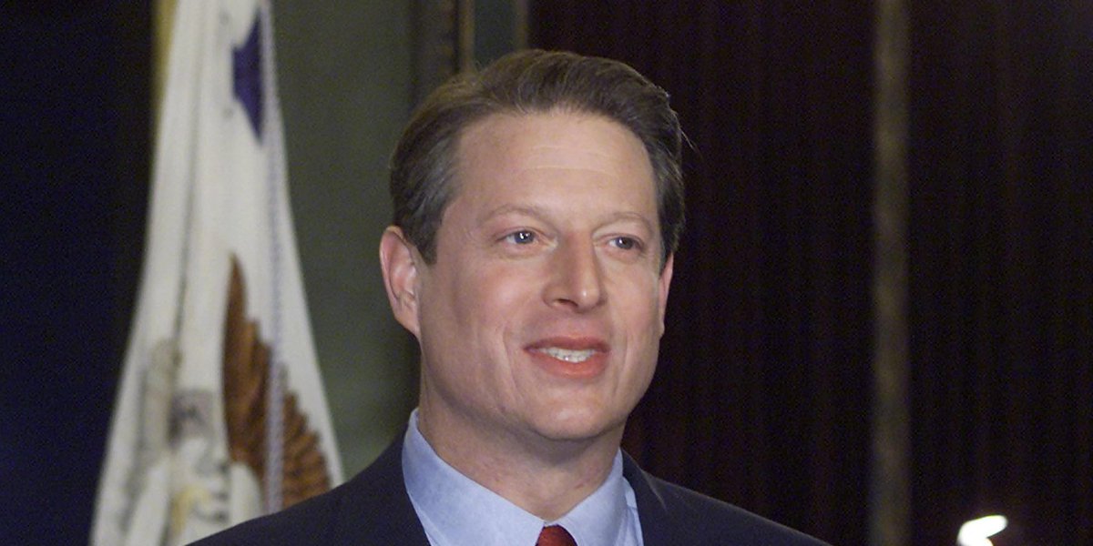 thealgoreera's tweet photo. Sad Al Gore photos from his concession speech 😔 #algorewon https://t.co/TCldmEWxKT