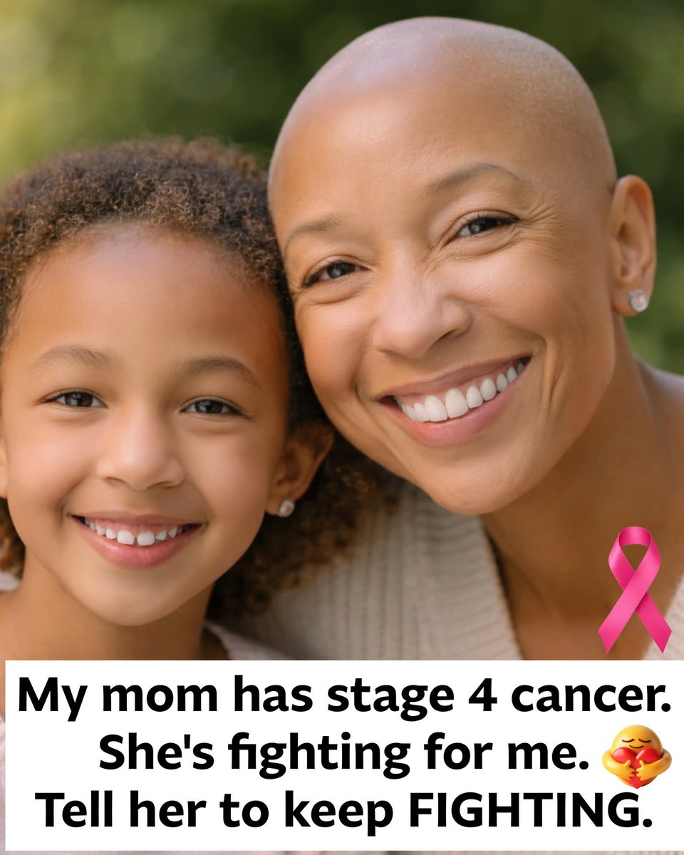 My mom has stage 4 cancer.

She's fighting for me.

Tell her to keep FIGHTING.