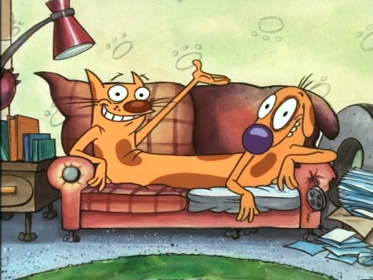 AndoArbour8's tweet image. 28 years ago today, CatDog premiered on Nickelodeon! 🐱🐶 They might be opposites, but these two have always been together through thick and thin... literally. Thanks for everything, guys. Happy 28th Anniversary!!
#CatDog #Nickelodeon