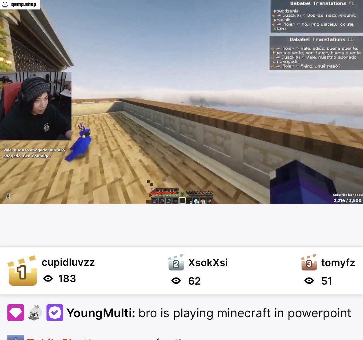 ˗ˏˋpatysia´ˎ˗┊QSMP2 tweet media