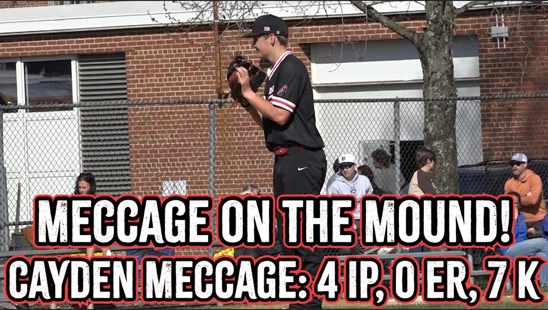 JSZ_Sports's tweet photo. Another Meccage is taking the mound for Pennington. The younger brother of Milwaukee Brewers 2025 second-round pick Bryce Meccage, Cayden is already putting up impressive numbers in his freshman season. 

Watch the FULL highlights from Pennington vs. Princeton⬇️

▶️: https://t.co/8O6mGysgML

@tps_sports | @pennington_base | @CaydenMeccage
