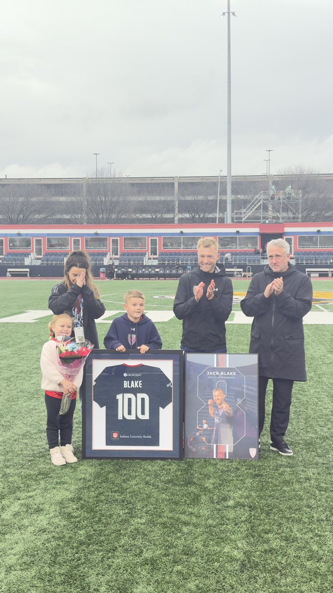 wijors's tweet image. #indyeleven Jack Blake alcanza 100 partidos con Indy, 6 jugadores lo han alcanzado! 

#USLC  #uslchampionship