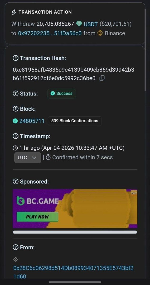 Goldmaster2015's tweet photo. Investors Paid ✅Profits Secured ✅USDT Withdrawals Completed ✅– APRIL 04, 2026 https://t.co/suIxf5Z0p0