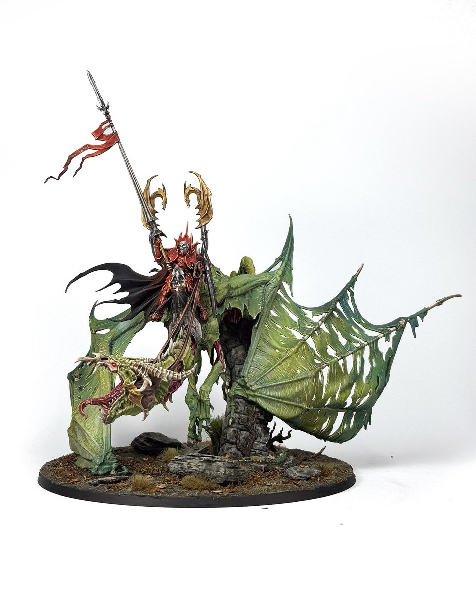 pacoxo88's tweet image. 🖌️🎨 Tras varios meses doy por terminado al Príncipe Vhordrai, una de las mejores minis que tiene Age of Sigmar. Espero que os guste 
#paintingwarhammer #paintingminiatures #aos