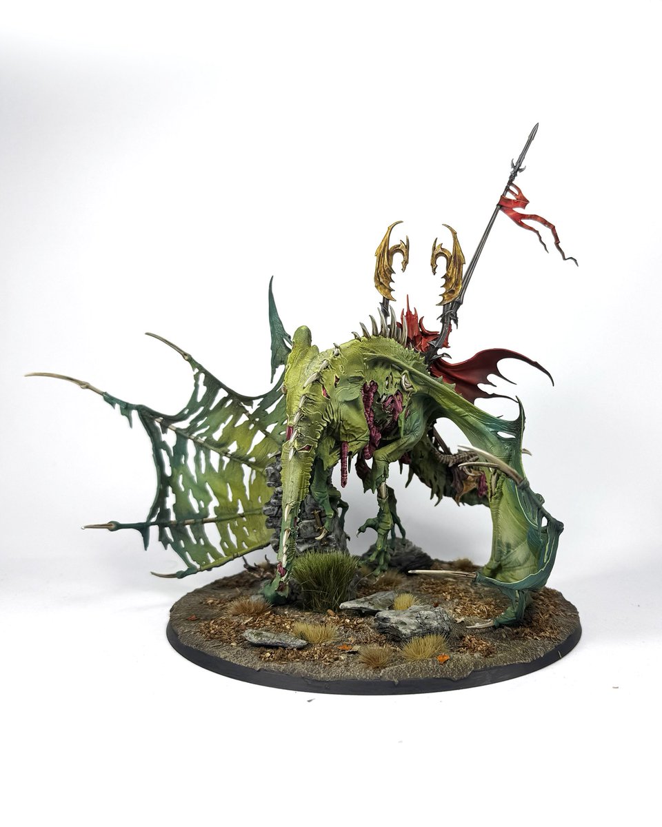 pacoxo88's tweet image. 🖌️🎨 Tras varios meses doy por terminado al Príncipe Vhordrai, una de las mejores minis que tiene Age of Sigmar. Espero que os guste 
#paintingwarhammer #paintingminiatures #aos
