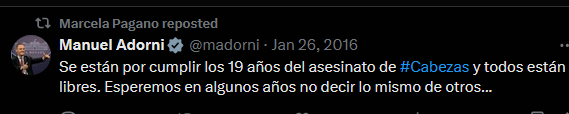 Solo les digo que yo avisé, no para de hablar de cabezas que fue un periodista asesinado. 

Algo está tramando.