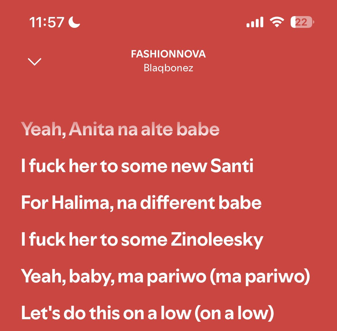 Blaqbonez na na Werey with lyrics 😂