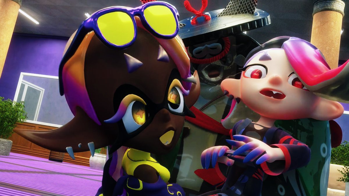 RuniAchlys's tweet photo. inkopolis impacted (trust me guys it's the best splatoon content you'll ever witness) https://t.co/Etz7Tpx6ly