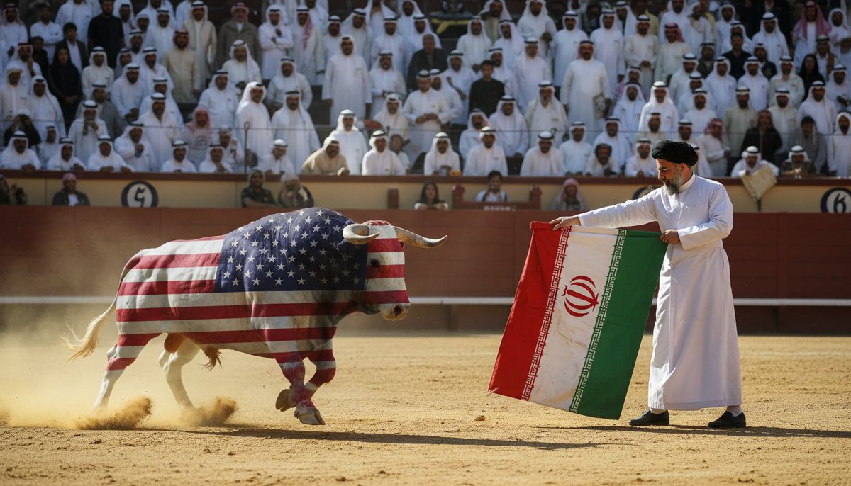 gamal_aklan's tweet image. "ترويض الثور الامريكي"

بعد إختراق الدفاعات الجوية الأمريكية وإسقاط F35 ودخول مصير الطيار الأمريكي بحالة من الضبابية.

 إيران تُصرح بإنها لن تُخبرهم في حال العثور على الطيار وتحول مهلة ترامب الى 48 ساعة من الحيرة والقلق .

#MissingPilot