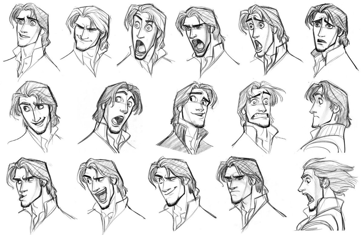 dailyeugenzel's tweet photo. model and expression sheets for eugene https://t.co/7HXp101Vdd