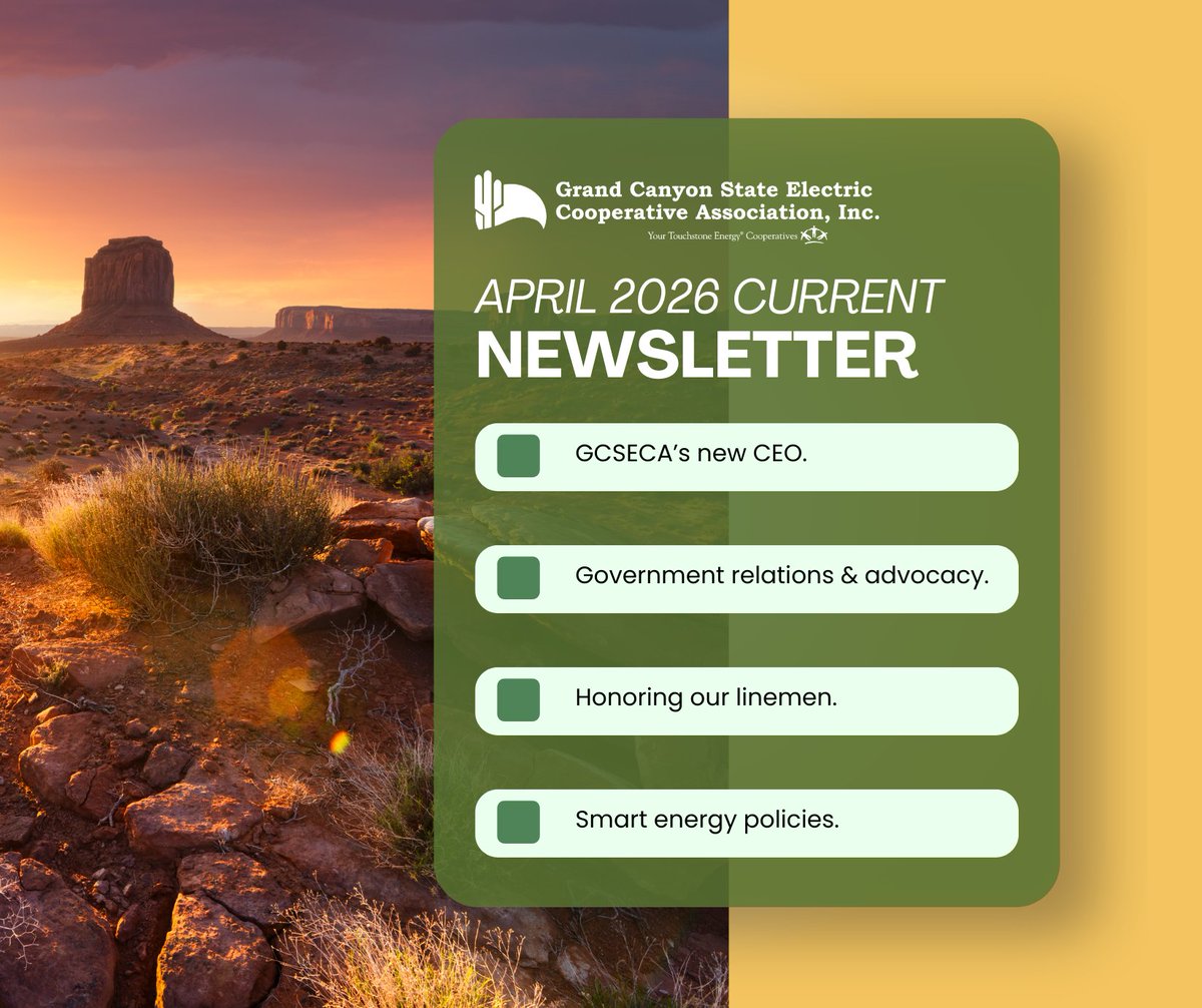 Grand Canyon State Electric Cooperative Assocation tweet media