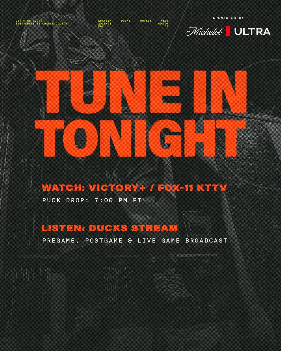 x - Anaheim Ducks tweet media