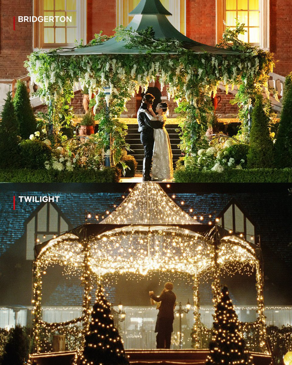 『ブリジャートン家』S4冒頭の仮面舞踏会のシーン、「トワイライトの構図だ〜〜〜〜！！」って叫んだので、心当たりのあるトワイライターは、S4だけで良いので全員見ておくれ。至急。