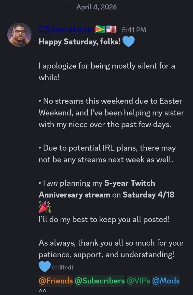 CSilverstone 🇬🇾🇺🇸 🔜 Blerdcon?? tweet media