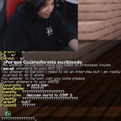 Q HACÍA CUCURUCHO EN EL CHAT BYE jakjdskshakJAKSHSJSA