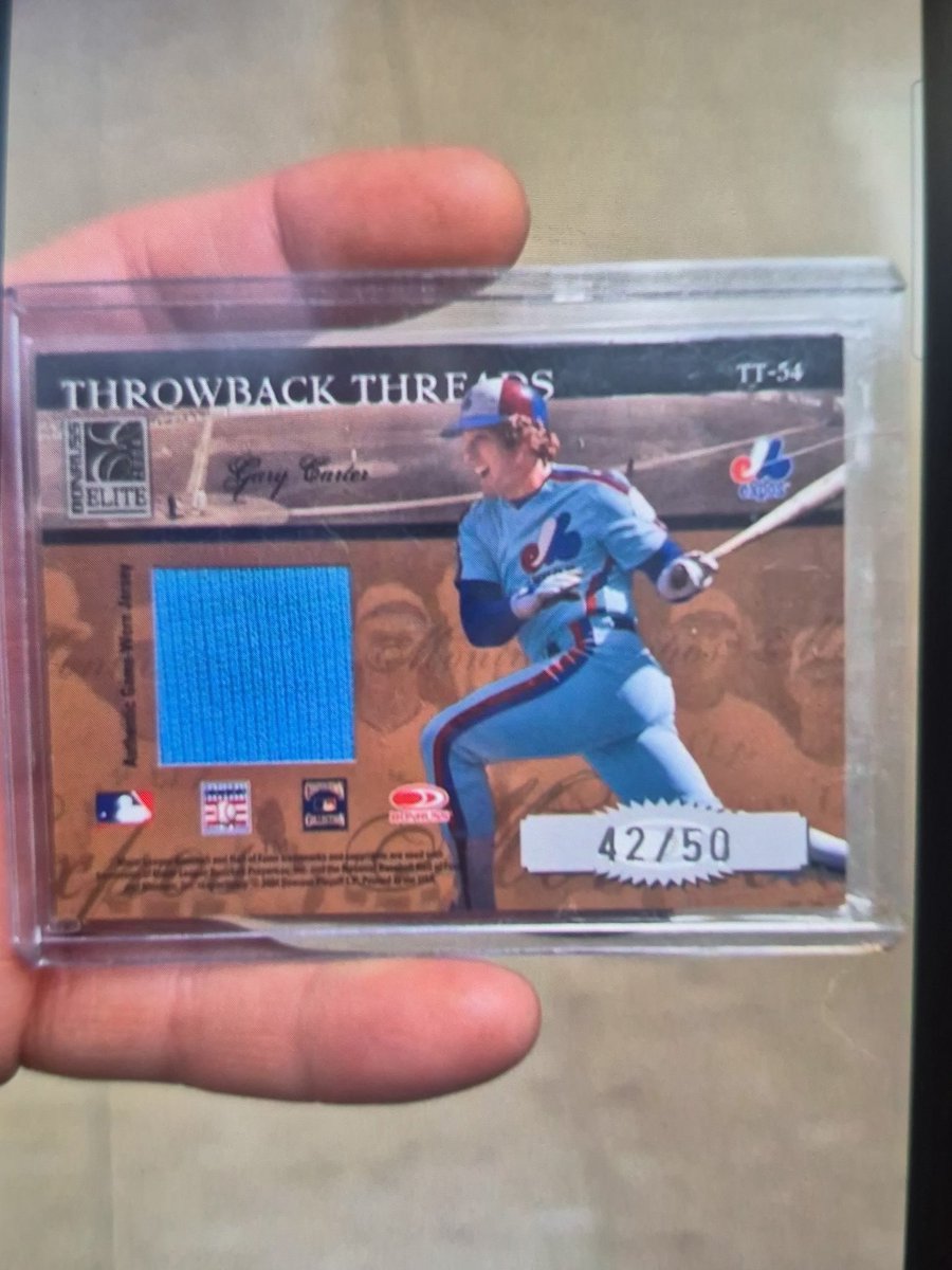 Montreal Expos Baseball Cards tweet media