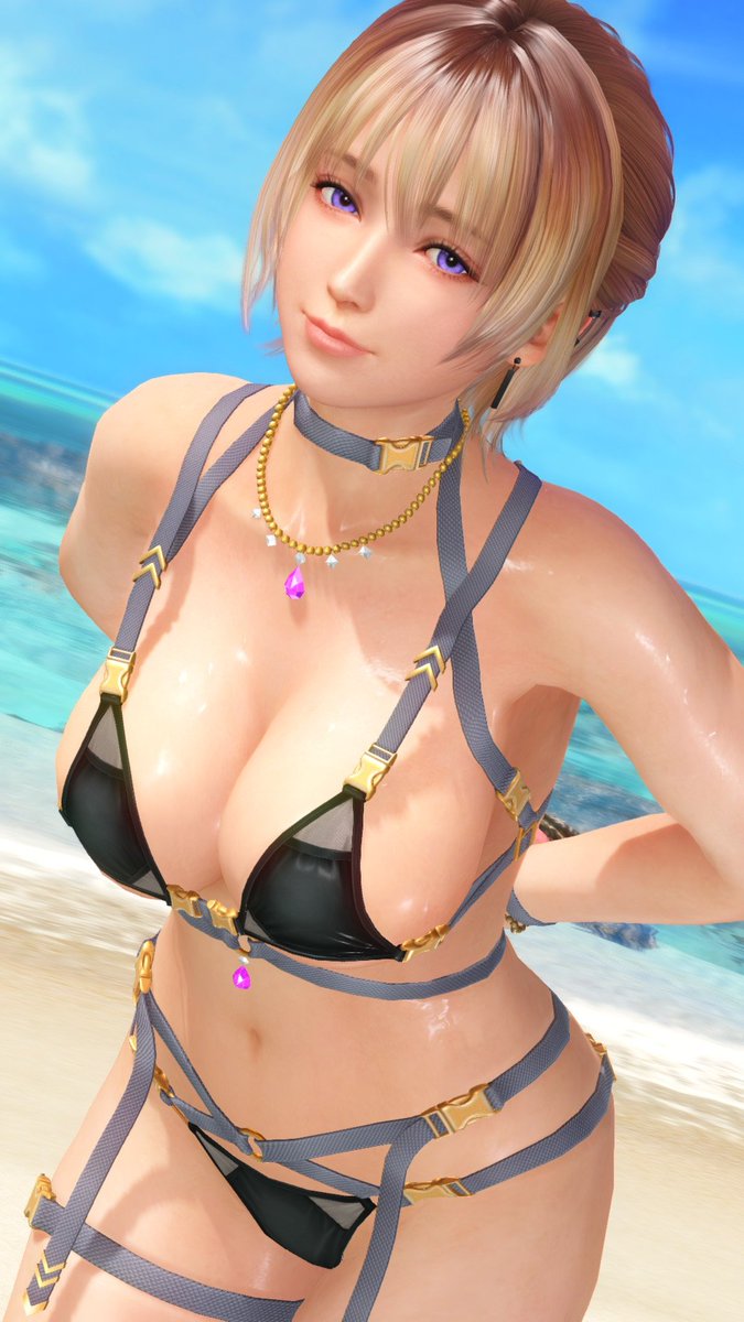 今日の写真のヒロインは新しい服のメグちゃんです  
#メグ #Meg #DOAXVV #ブイブイ