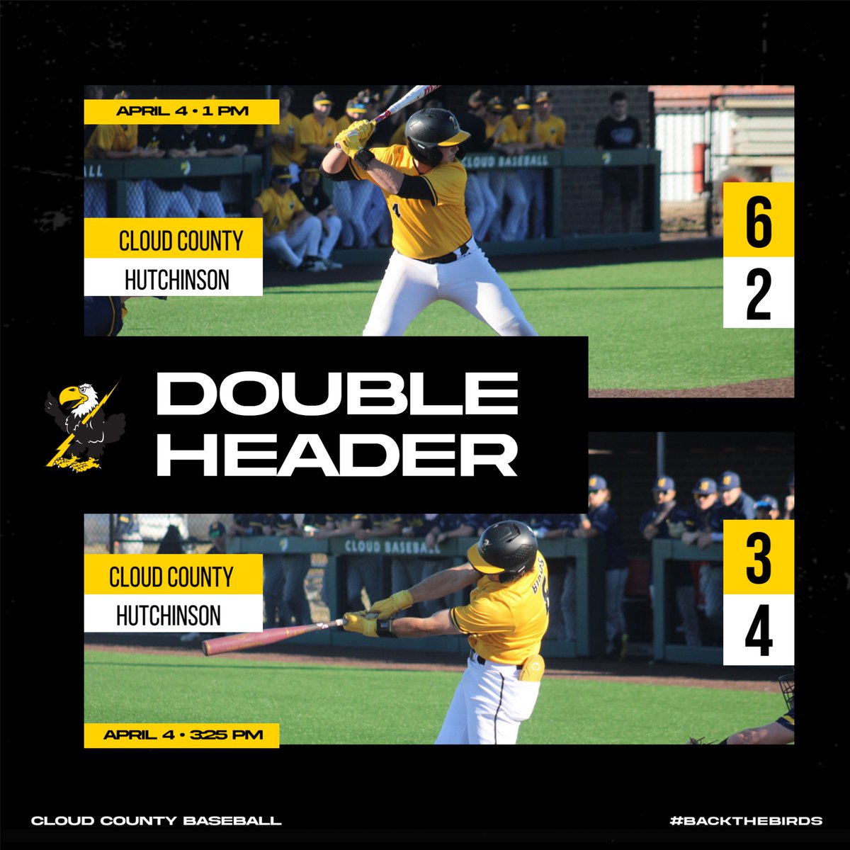 Coming home with a big top-15 series win!

#CloudBaseball | #BackTheBirds