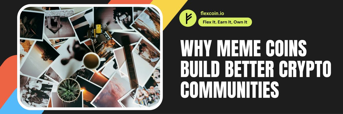 FlexCoinGlobal's tweet photo. Why Meme Coins Build Better Crypto Communities

https://t.co/fLinK4Fee5 https://t.co/HyK2Zwt4Zq