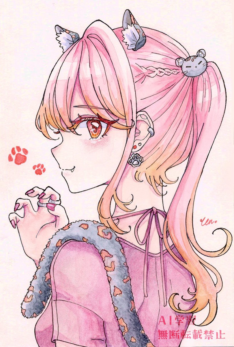 今日はTAMAコミよろしくお願いします!
けもみみキャラのアナログ原画二枚
連れていきます!
#TAMAコミ