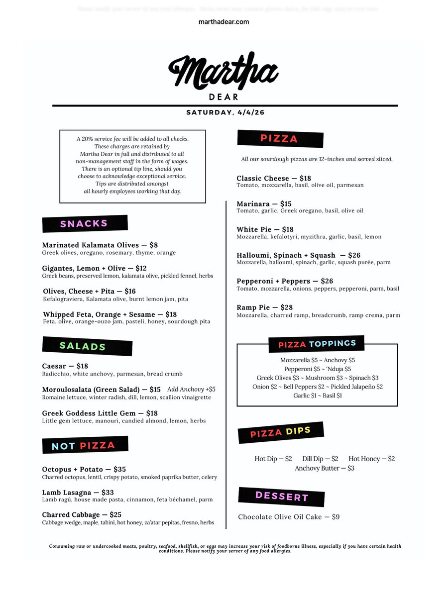 NW_Realist's tweet photo. @Rybread_26 @MarthaDearDC Oof! You mean ⭐️⭐️⭐️⭐️⭐️ prices‼️
$18 12” Classic Cheese Pizza
$12 glass of 🍷
$6 Service charge (20%)
$3.60 DC sales tax (10%)
$7.20 #tipontop (20%)
$47 for a 12 inch cheese pizza and glass of wine 😳 https://t.co/XB8E6lMoKD