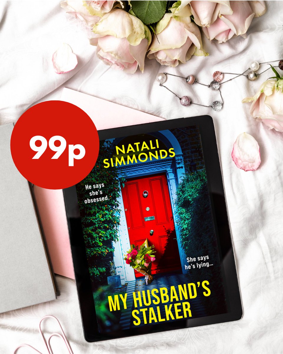 NJSimmondsbooks's tweet photo. MY HUSBAND'S STALKER is just 99p on Kindle this week and FREE on Kindle Unlimited.

Freya's life is perfect. She has a loving husband and a dream home. But then her husband's stalker says he's dangerous! Should she believe a stranger and lose everything?

https://t.co/Fg1s4Wdz7n https://t.co/JbCdEoVXDm