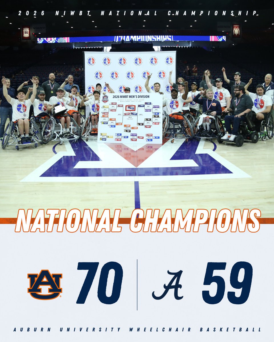 Auburn University Adapted Athletics tweet media