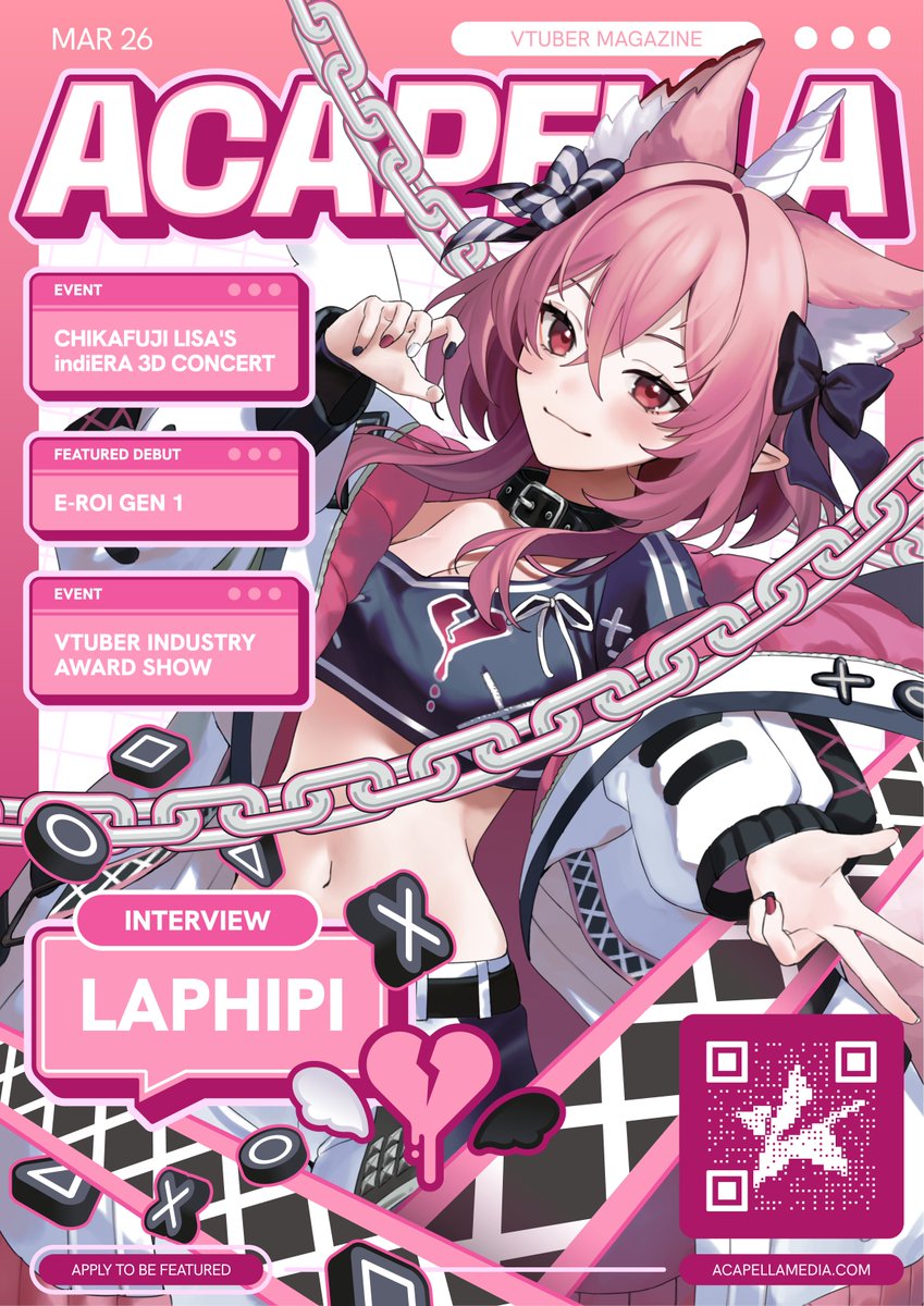 Acapella Media ⭐《VTuber Magazine》 tweet media