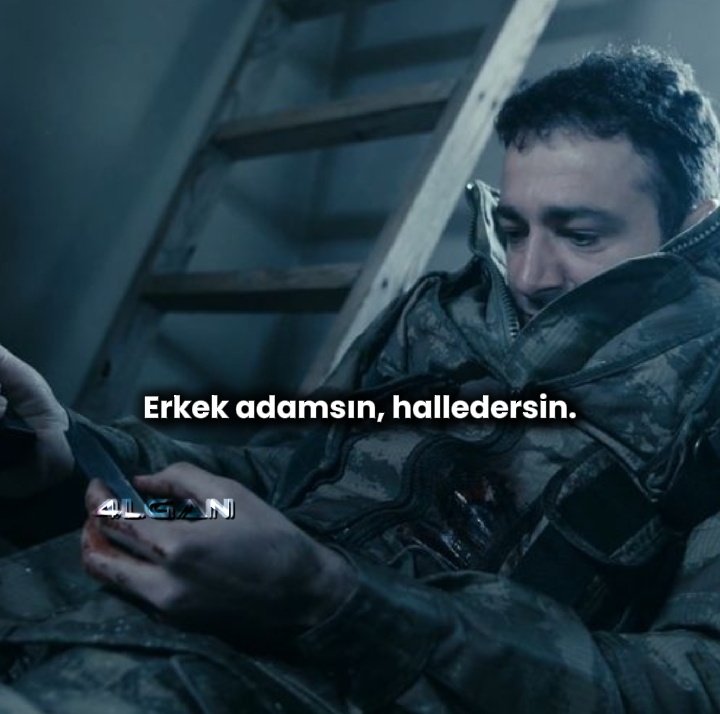 4lganx's tweet photo. Erkek adamsın, halledersin. https://t.co/HN8jYiniiH