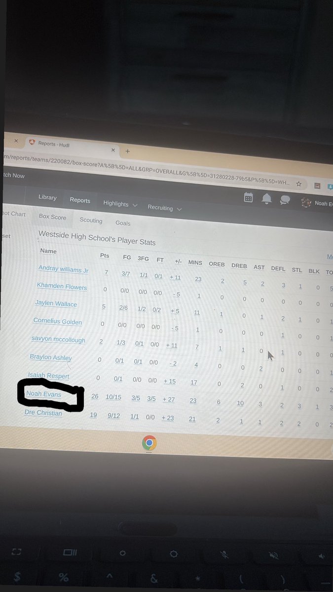 Noah Evans tweet media