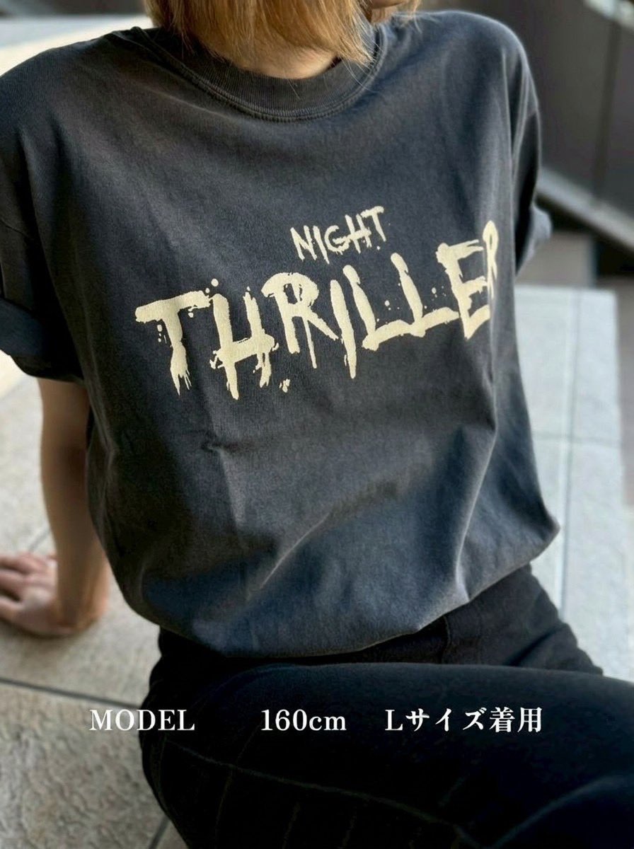 thriller_osaka's tweet photo. 本日2周年イベントから...

『スリラーロゴTシャツ”新色“』が
販売開始‼️

昨年に販売が開始され売り切れていた
“レッドカラーバージョン”

そして普段使いのしやすい
“ベージュカラーバージョン”

両方ともたっぷり入荷致しました👍

是非皆さんお買い求めください！！ https://t.co/2s8RUJoQuo