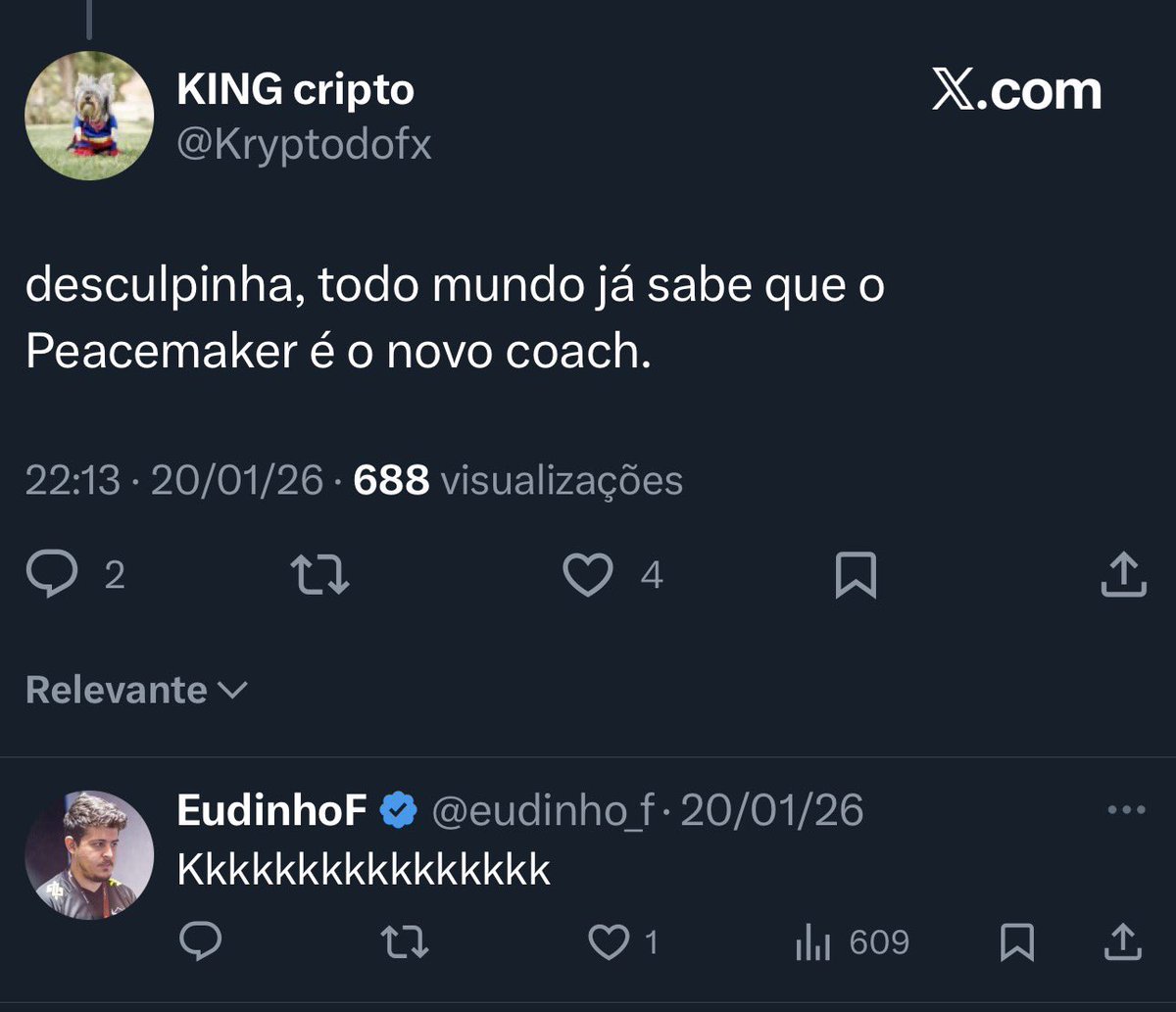 Luis Peacemaker tweet media