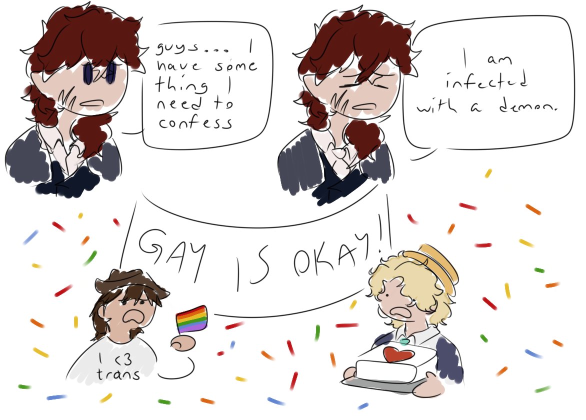 Louis but he's a smore (goldennlotus) tweet media