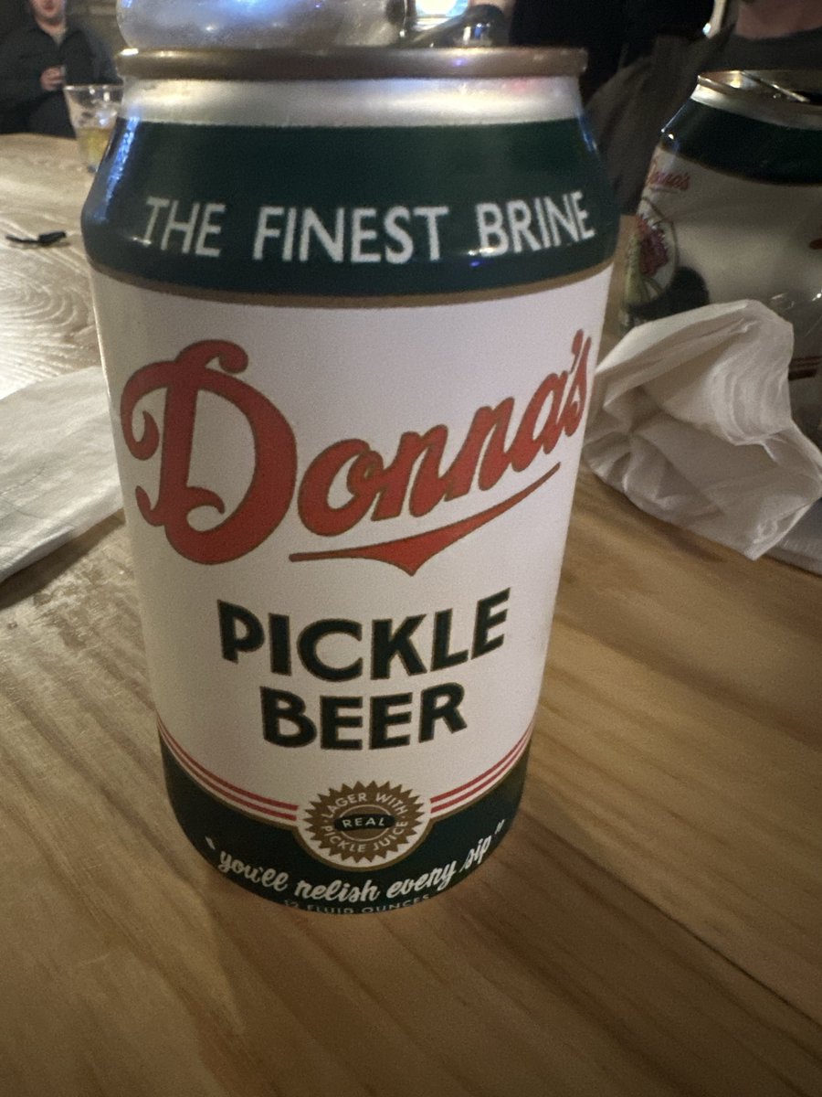 Picky beer with a shot of Mallort from a blue hair is feeding a family of one