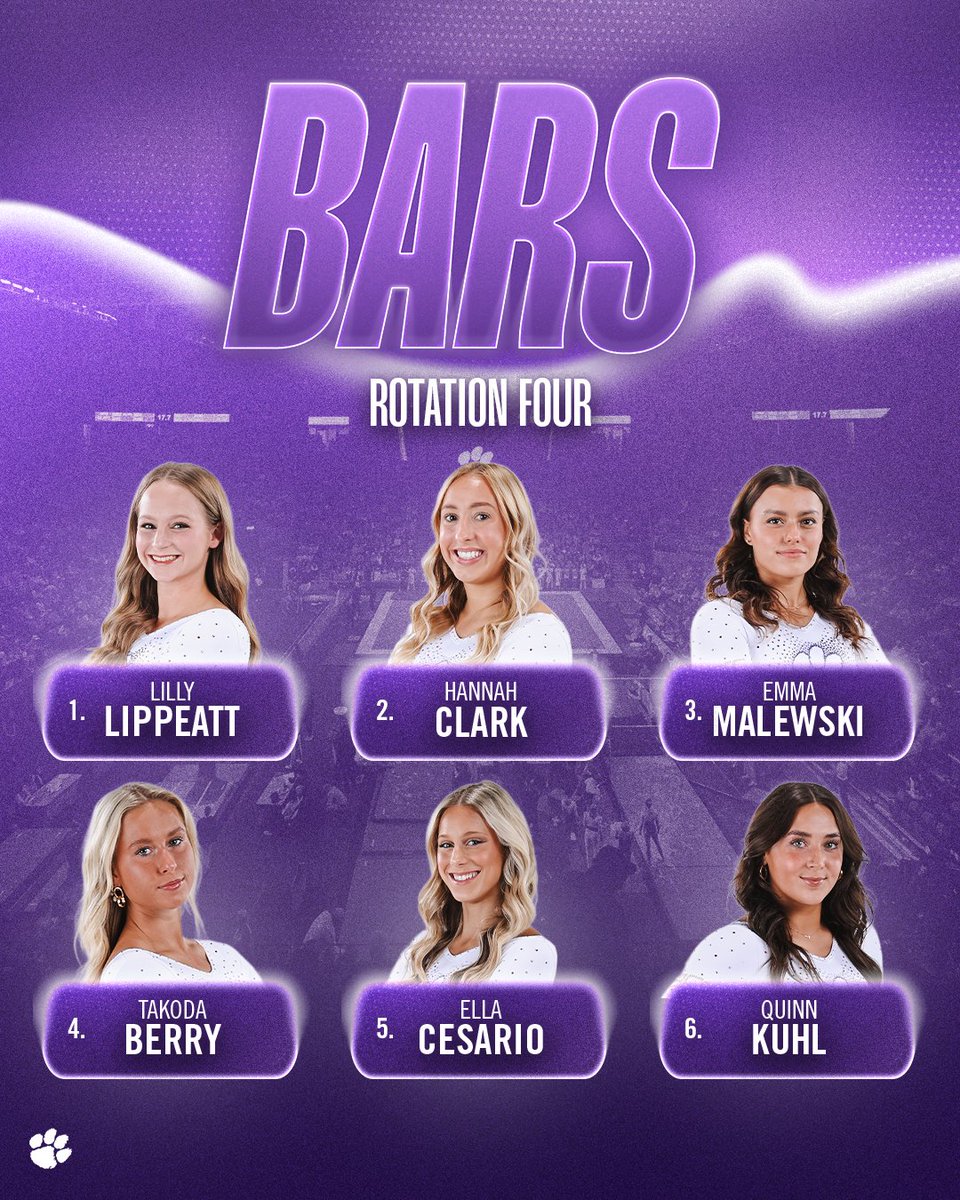 Clemson Gymnastics tweet media