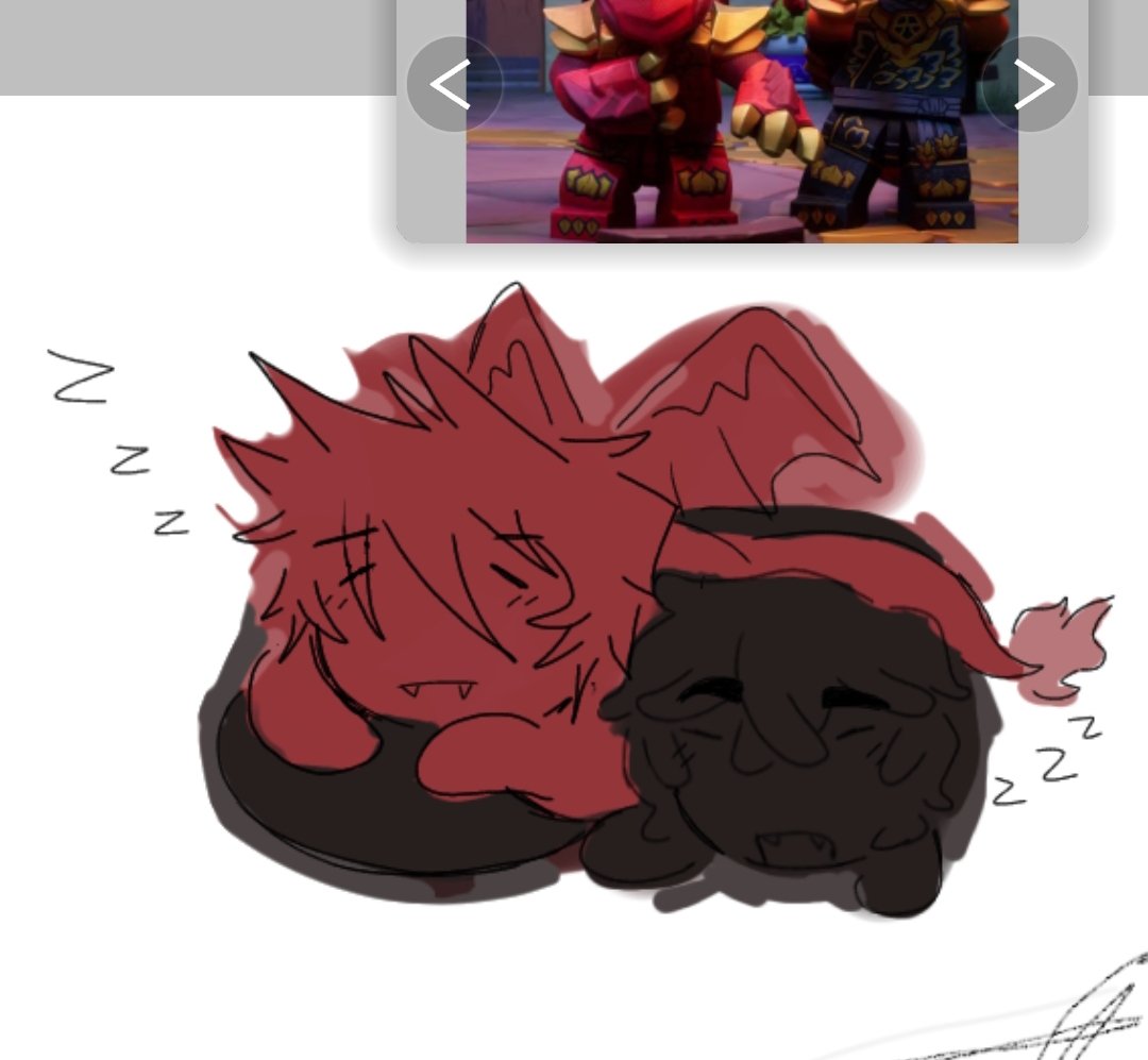 Just two chubby babehs #ninjagofanart #ninjago