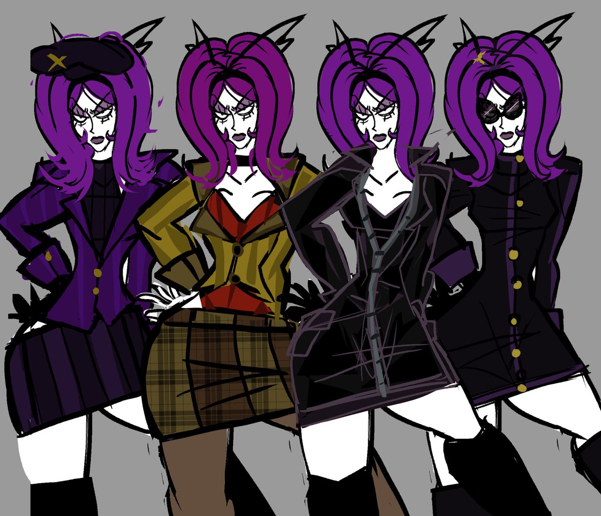 she was pissed to look like a mess